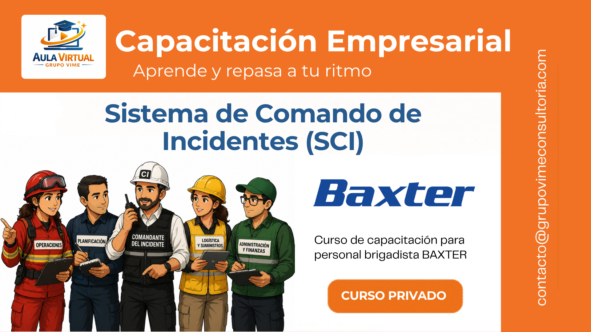 Protegido: Sistema de Comando de Incidentes (SCI) BAXTER